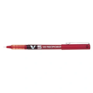 Pilot V5 İğne Uçlu Roller Kalem Kırmızı BX V5 R