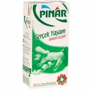 Pınar Uht Tam Yağlı Süt 1 Litre (12 Li Koli)