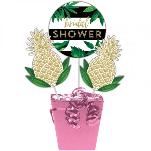 Pineapple Gold  Bridal Shower Masa Orta Süsü