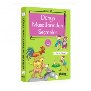 Pinokyo  1. Sınıf Dünya Masallarından Seçmeler Renkli Heceli