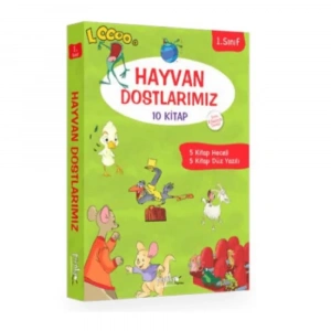 Pinokyo  1. Sınıf Hayvan Dostlarımız 10’lu Set