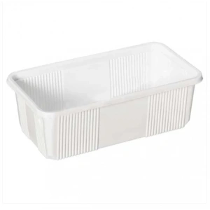 Plastik Dondurma Kabı Beyaz 1000 Gr ( 500 Adet )