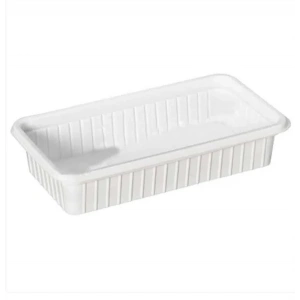 Plastik Dondurma Kabı Beyaz 500 Gr ( 500 Adet )