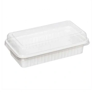 Plastik Dondurma Kabı Beyaz 500 Gr Kapaklı ( 500 Adet )