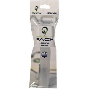 Plastik Kalın Lüks Kaşık 10 lu