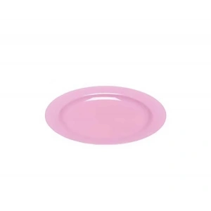 Plastik Pembe Tabak 19 Cm - 10 Adet