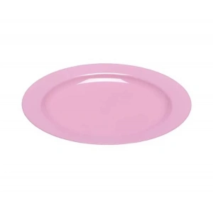 Plastik Pembe Tabak 26 Cm - 10 Adet