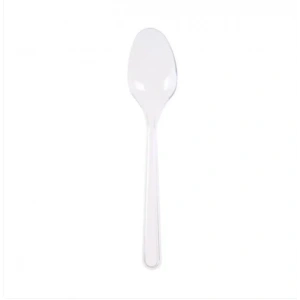 Plastik Sup Kaşık Şeffaf ( 100 Adet )