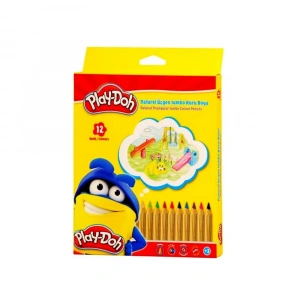 Playdoh Kuru Boya Naturel Jumbo 12li