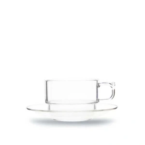 Polikarbonat Fincan Takımı Şeffaf 200 Ml - 4 Adet