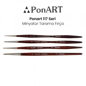 Ponart 117 Seri Minyatür Fırça