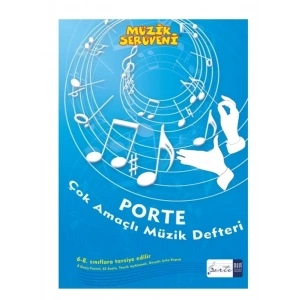 Porte Çok Amaçlı Müzik Defteri 5-8 Sınıflar