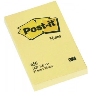 Post-it 100 Yaprak Not Sarı 51x76 mm 656