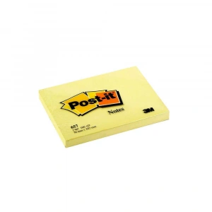 Post-it Yapışkanlı Not Kağıdı 76x102mm 100 Yaprak Sarı