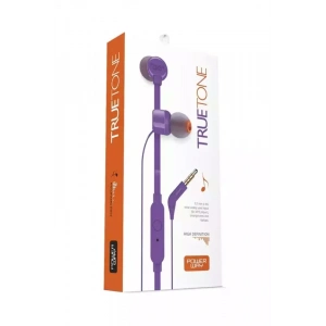Powerway Truetone Mikrofonlu Kulakiçi Kulaklık Mor