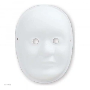 Puti Karton Maske Şişman Surat 5183