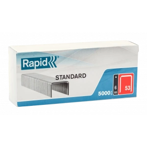 Rapid Zımba Teli 53 Serisi 6 mm Galvaniz Kaplı (1 Pkt/5000 Adet) Kutu - 40108657