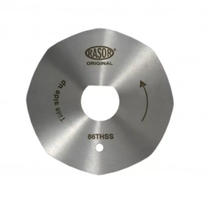 Rasor Yuvarlak Kesim Motor Yüksek Karbonlu 86Mm 5 Köşe Bıçak / 86