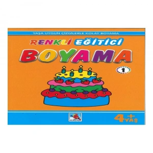 Renkli Eğitici Boyama - 1   4+ Yaş