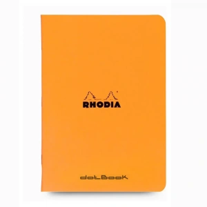 Rhodia Stapled Noktalı Defter Turuncu A5