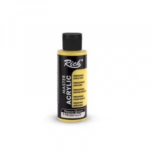 RICH AKRİLİK BOYA 110 AÇIK SARI 120 cc