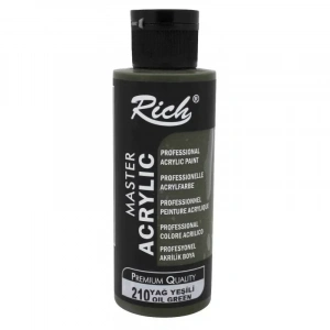 RICH AKRİLİK BOYA 210 YAĞ YEŞİLİ 120 cc