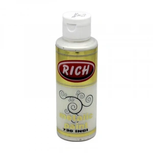 Rich Akrilik Metalik Boya 120ml 730 İnci