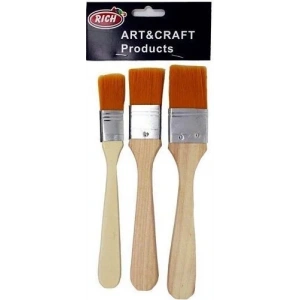 Rich Ekonomik Set 3lü Sarı Kıl Fırça
