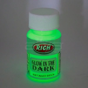 Rich Karanlıkta Parlayan Boya Glow In The Dark 50ml 3004 Yeşil