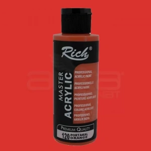Rich Master Akrilik Boya 120ml 120 Portakal
