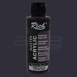 Rich Master Akrilik Boya 120ml 170 Mürdüm