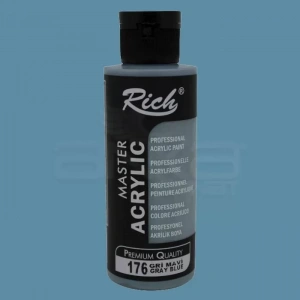 Rich Master Akrilik Boya 120ml 176 Gri Mavi