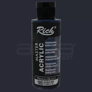 Rich Master Akrilik Boya 120ml 185 Okyanus Mavi