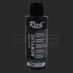 Rich Master Akrilik Boya 120ml 230 Siyah