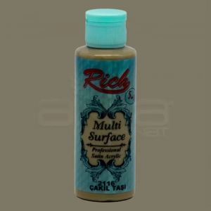 Rich Multi Surface Akrilik Boya 120ml 2116 Çakıl Taşı