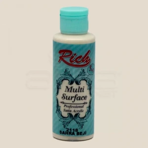 Rich Multi Surface Akrilik Boya 120ml 2118 Sahra Beji