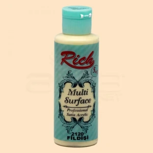 Rich Multi Surface Akrilik Boya 120ml 2120 Fildişi