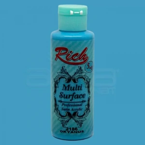 Rich Multi Surface Akrilik Boya 120ml 2186 Okyanus