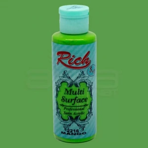 Rich Multi Surface Akrilik Boya 120ml 2216 Mango