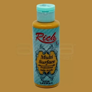 Rich Multi Surface Akrilik Boya 120ml 2226 Safran