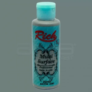 Rich Multi Surface Akrilik Boya 120ml 2242 Antik Gri