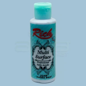 Rich Multi Surface Akrilik Boya 120ml 2248 Pudra Mavi