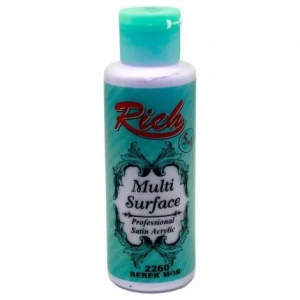 Rich Multi Surface Akrilik Boya 120ml 2260 Bebek Mor