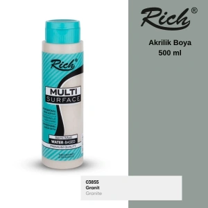 Rich Multi Surface Akrilik Boya 500ml 2110 Granit