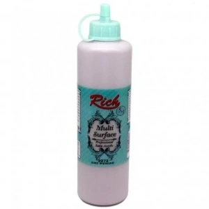 Rich Multi Surface Akrilik Boya 500ml 2272 Gri Pembe