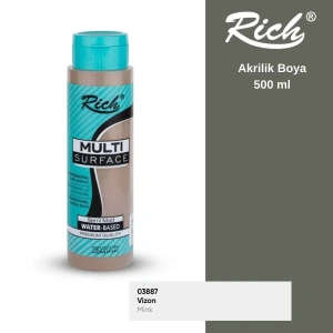 Rich Multi Surface Akrilik Boya 500ml 2286 Vizon