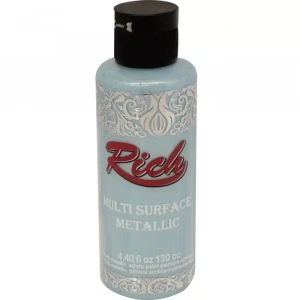 Rich Multi Surface Metalik Her Yüzey İçin Akrilik Boya 120ml 6538 Bebek Mavi
