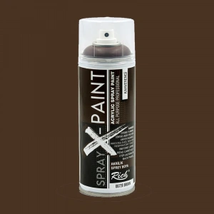 Rich Spray X-paint Akrilik Sprey Boya 400ml Kahverengi