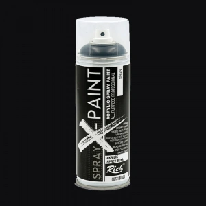 Rich Spray X-paint Akrilik Sprey Boya 400ml Siyah