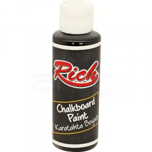 Rich Su Bazlı Kara Tahta Boyası 120ml 1648 Siyah